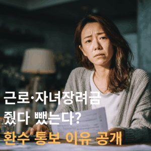 근로장려금 환수